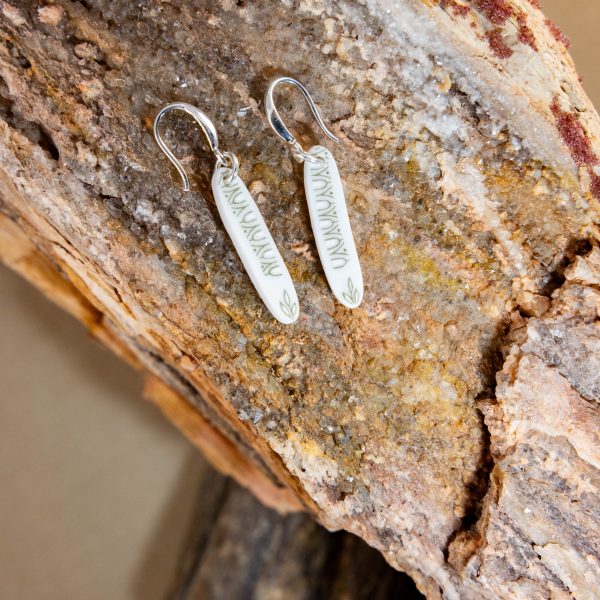 Porcelain Petroglyph